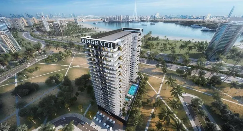 Lavish Stay At 3Br Apartment - Binghatti Creek - Sleek & Sophisticated - Steps Away From Dubai Mall & Burj Khalifa 0*,  United Arab Emirates