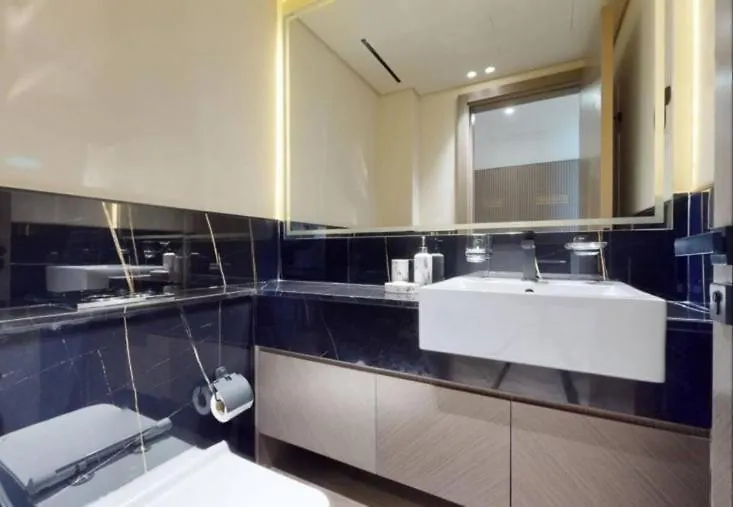 Lavish Stay At 3Br Apartment - Binghatti Creek - Sleek & Sophisticated - Steps Away From Dubai Mall & Burj Khalifa